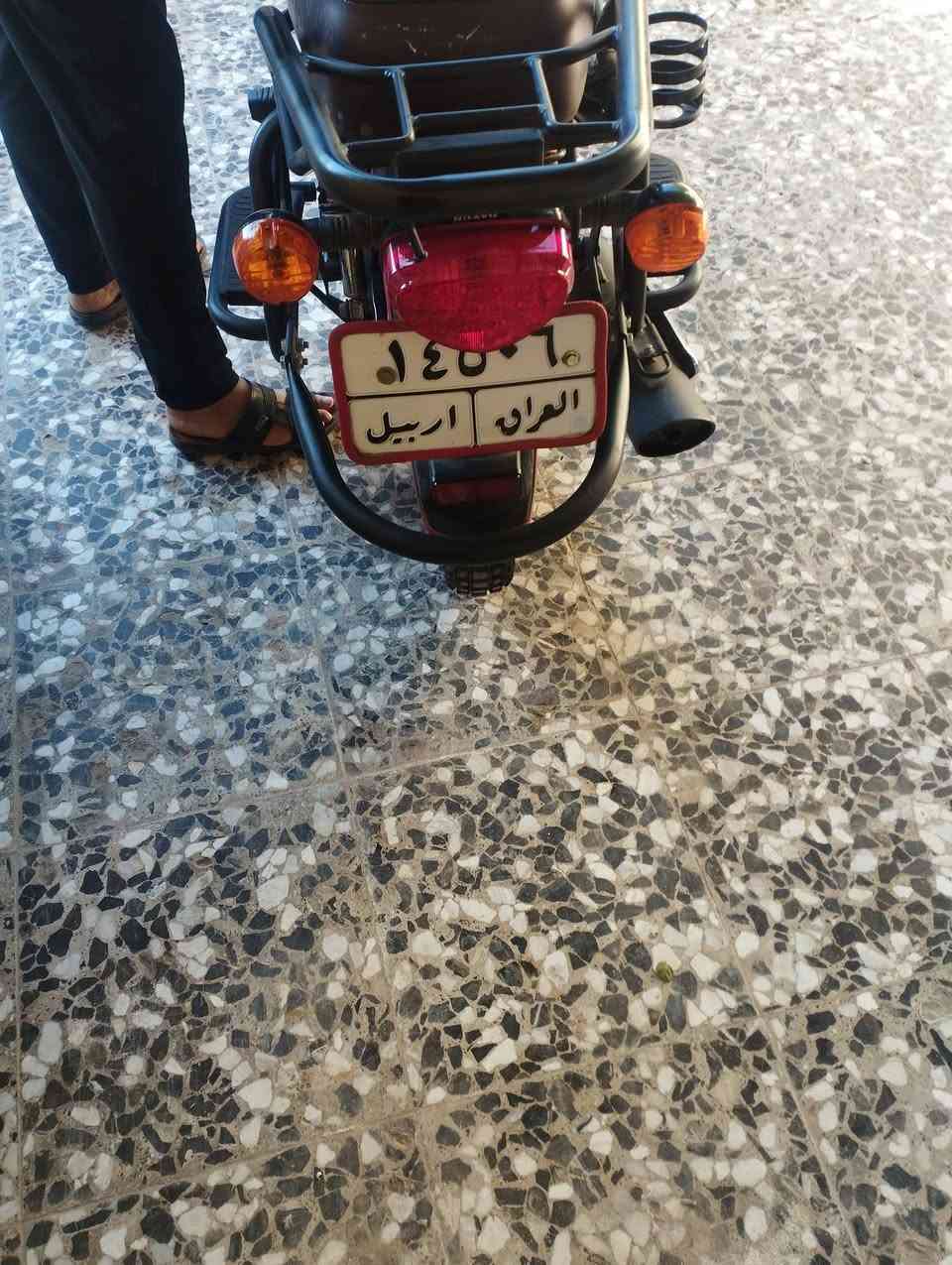 السلام عليكم دراجة دايون موديل 23 نازلة بل 25 شهر التاسع دراجة زيرو خير من الله  مرقمة اربيل مكاني بغداد سبع اقصور شارع ابو علي موجود خاص وهذا رقمي0772 762 7418
