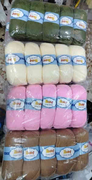 توفرت بكرات تطريز حجم صغير
توفرت صوف احياكه
يوجد لدينا توصيل للاستفسار الاتصال على الرقم ***********
العنوان كربلاء سيف سعد مقابل صيدليه لاسدي فرع ماكولات ابو غيث
