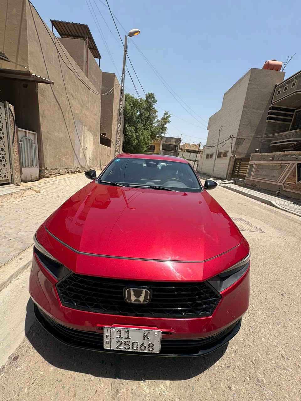 سلام عليكم هوندا اكورد sport Lفول هايبرد 
موديل ٢٠٢٤ ماشية ٦٠ الف 
محرك ٢٠٠٠ تنفس طبيعي هايبرد 
هذاحادثهة سيارة مابيهة نقص او عيب او شاصي لغد كلة سليم 
مكانهة بغداد الدورة 177 ورقة بيهة مجال بسيط 
***********
