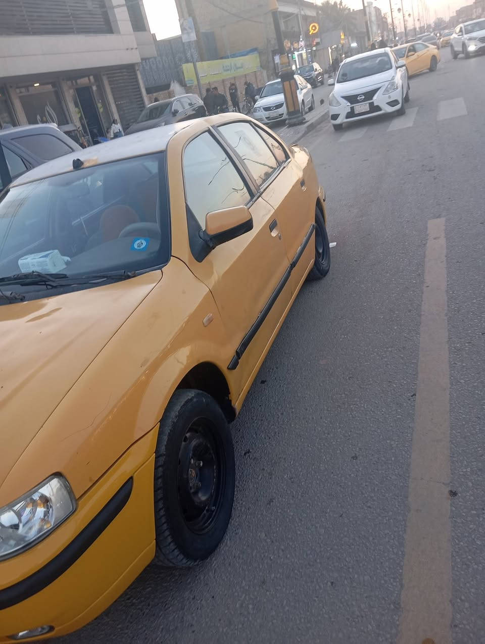 سمند2011للبيع مكينه بيه بخار كير جديد تبريدثلج كهربائيات كله شغاله مصفره هيأه اوغرامات السعر 25بيه مجال***********
