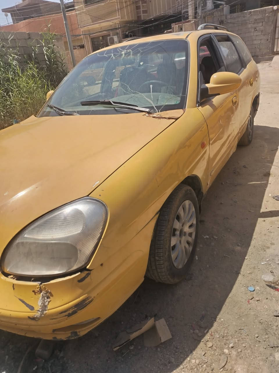 السلام عليكم
دايو نوبرا ستيشن مديل 2001 مكينه صارلهه اسبوع من شديتهه كير مكفول سياره جاهزه سنويه لل ٢٠ ب اسم مره بالديوانيه بيهه تحويل يعني سعر ١٢ ورقه وبيهه مجال بسيط مكاني كربلاء ***********
