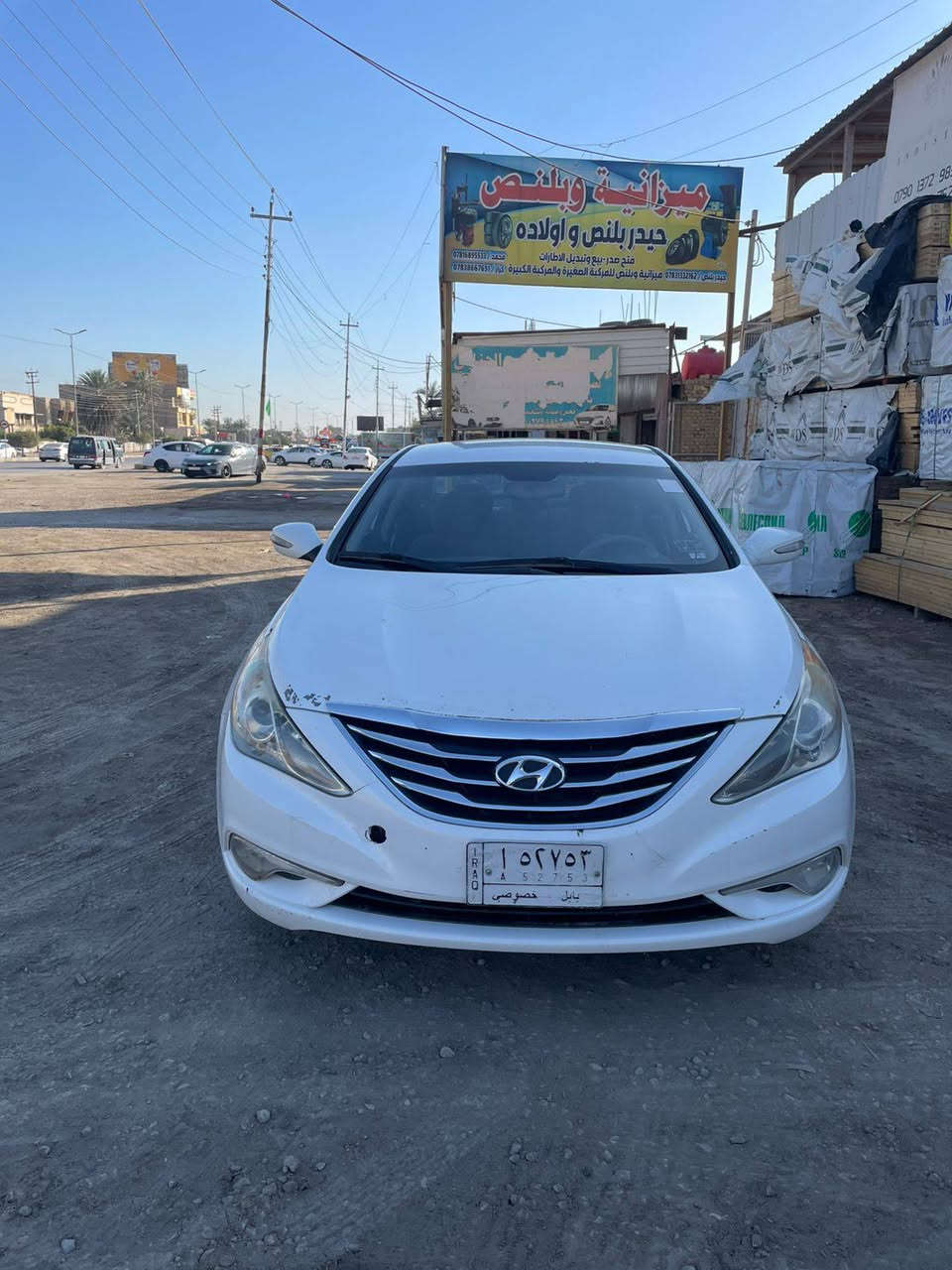 السلام عليكم.
سوناتا موديل 14 بابل وارد امريكي شاشه وكامره وأشاره بالمري مكان بابل حادث جاملغ وبنيد . وبالعراق صبغ ثلاث قطع السونار موجود .  ***********.
سعرها 105
