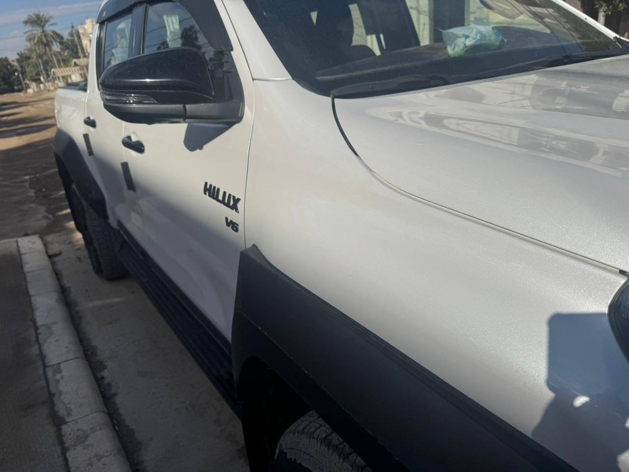 السلام عليكم
مكلف بنشر
تويوتا هايلوكس 2024 GR كويتي
ماشية ٢٨ ألف
عليها كماليات وسلايد للبدي اصلي 
رقم بغداد باسمي السيارة بحالة الوكالة مكفولة عدا كارت جوة البكلايت موضح بالصورة اثر طخة بسيطة...السعر ٤٢٥ ورقة وبيها مجال بسيط
مكان السيارة بابل 
***********
