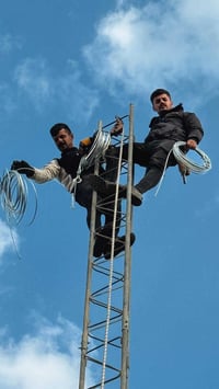 فتح البرج + شد البرج بسعر 200 ألف  07710057672 07838852825