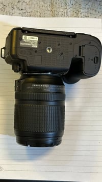 كامرا Nikon D7500 بحاله الوكاله النظافة 100% بمعنى الكلمه تجي تفحص بعي...