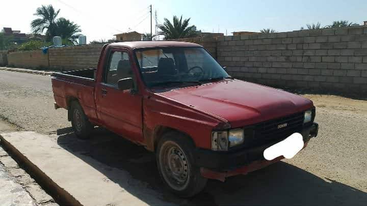 السلام عليكم
للبيع
تويوتا بيكم موديل 85
تفاصيل واستفسار الاتصال على الرقم ***********
