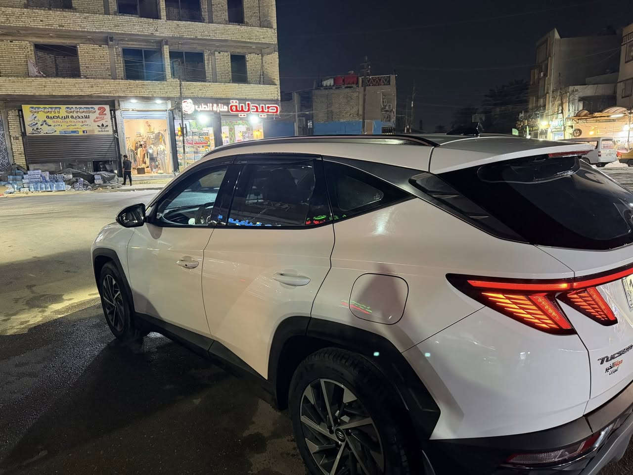 السلام عليكم
للبيع توسان خليجي موديل 2024 رقم بغداد فول مواصفات عدا البانوراما ماشيه 35 مكفوله عنوانها بغداد  وهذا رقمي ***********
