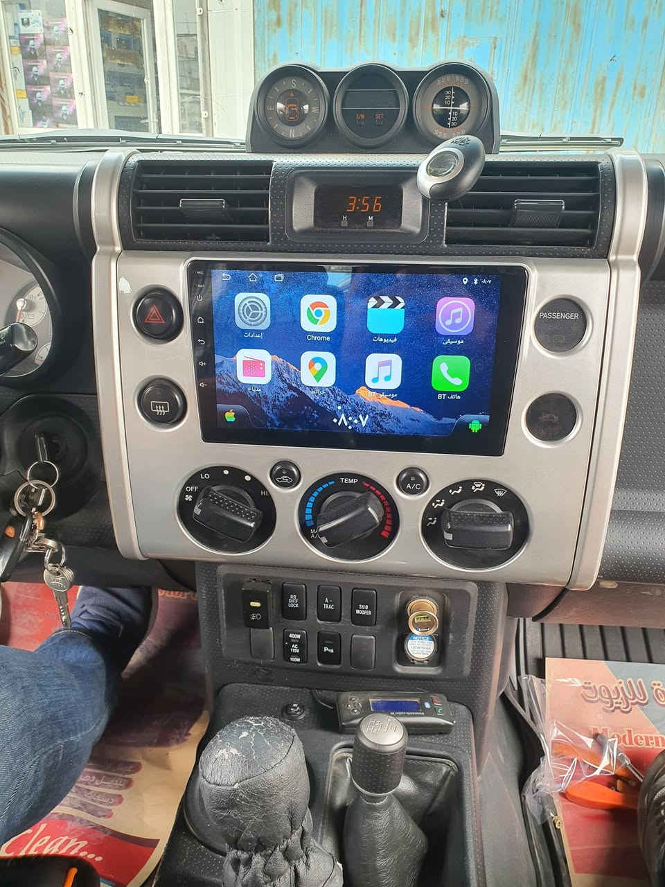 #توفر_توصيل لكافه المحافظات
تم ربط تاب  أف جي فول مواصفات شاشه كزاز 
  نظام ips  واضح من ٤ جهات
اكو نوع ٦٥ الف
اكو نوع ٧٥ الف 
اكو نوع ٨٥ الف
و ٩٥ الف
مواصفات الشاشة 
١-شاشة لمس فول HD ضد الكسر  
٢-بلوتوث 
٣-اوكس (AUX)
٤-فلاش (USB)
٥-نظام اندرويد انترنيت
٦-اشغل كامرة
٧-اصدار ال18
٨- الذاكره 64.. العشوائي 4
٩-تحديد موقع. نظام GPS
١٠-صوت استريو واضح جدآ
١١- راديو 
#العنوان بغداد السنك مجاور مجمع الغفران التجاري
للأتصال[ ***********
