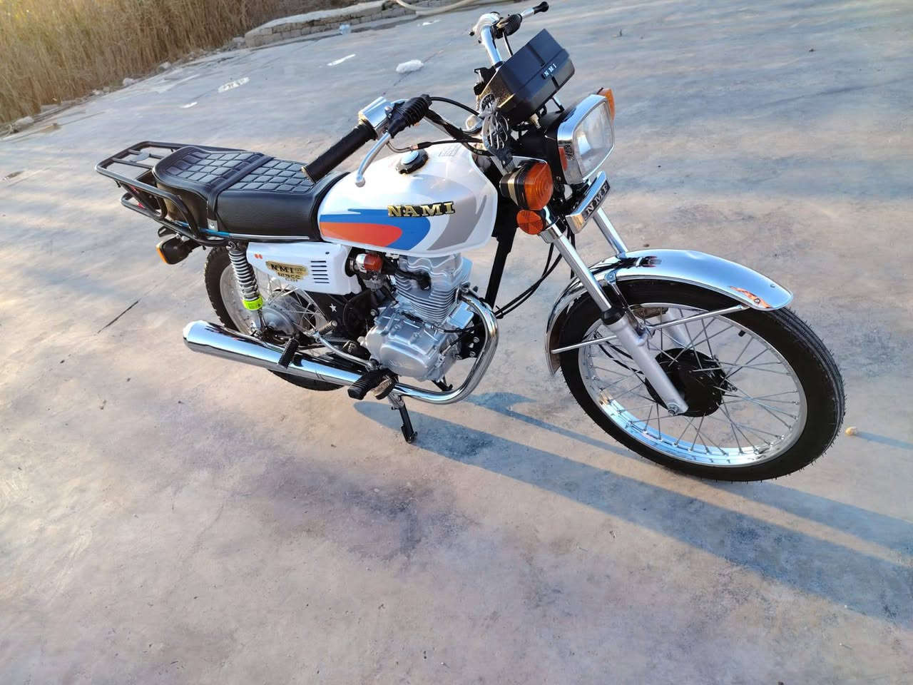 سلام عليكم دراجة نامه شلامجه تعمير 27اوراق سكنر مكان بابل مشروع المسيب سعر 825وبيه مجال رقم ***********
