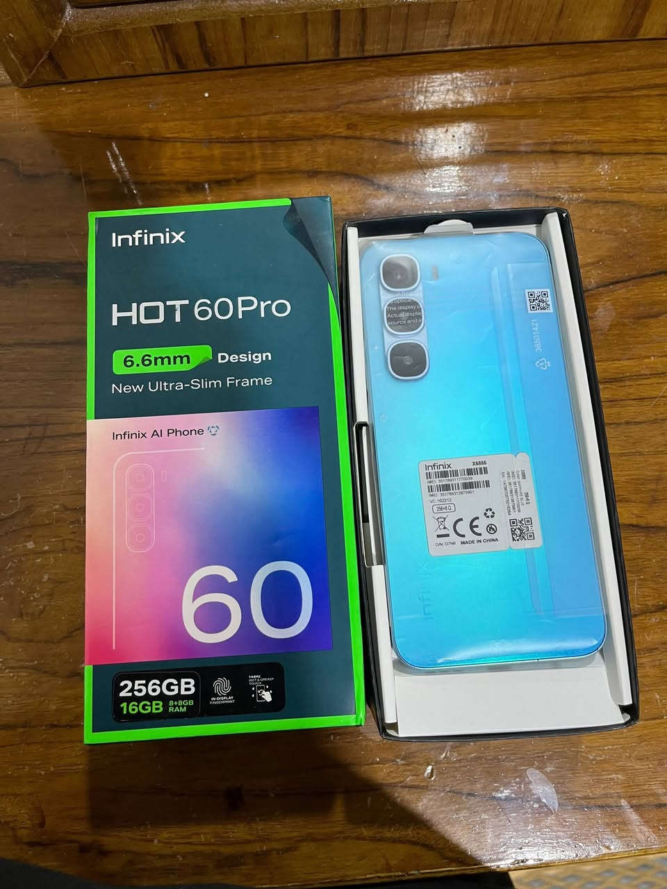 للبيع‼️
متاح infinix hot 60 pro جهاز نضيف ومرتب ذاكرة 256 وياه شاحنته الاصليه جهاز ماداخل أي تصليح وما مبدل اي قطعه 
العنوان البصرة الجمهورية قرب مأكولات ماريو
الرقم:-***********
