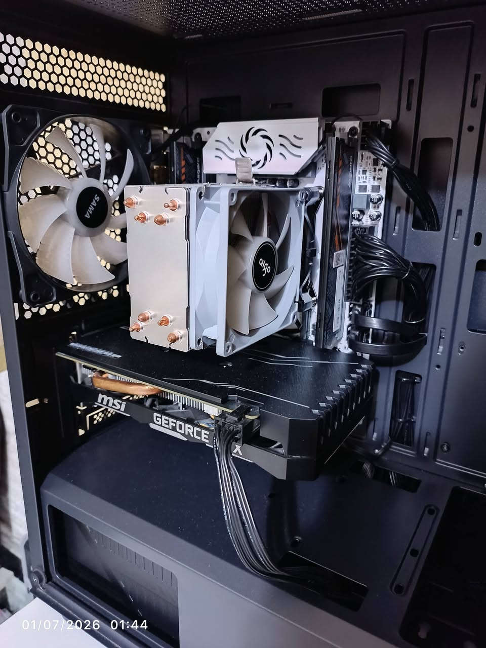 السلام عليكم
عندي هاي الحاسبة بهيح مواصفات 
1.gtx1660s
2.xeon e5 2680
3.x99

3.Ram ddr4 32gb tow stick 3200
4.ssd1tb+256gb

5.power msi 600w
شكد تسوة + عانيت من الكهرباء اذا واحد عندة لابتوب زين ويحب يراوس او يشتري يتفضل


**إذا كنت صاحب هذا الإعلان وتريد حذفه لأي سبب، رجاءا أرسل رسالة إلى الدعم الفني**