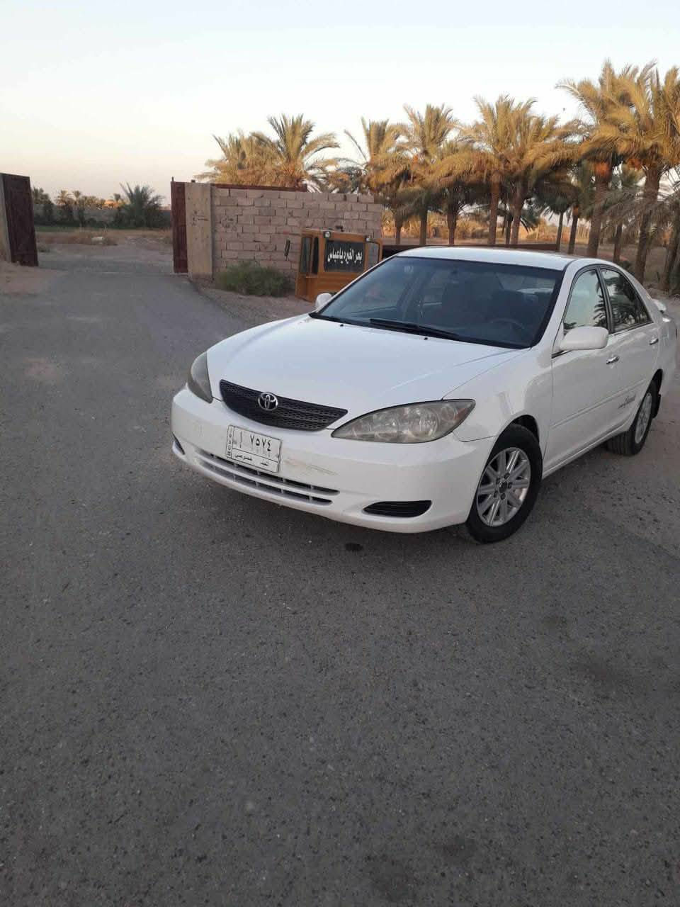 السلام عليكم
كامري موديل 2005 وارد
ضرر جاملغ جه اليمنئ
رقم نجف بأسمي مشروع وطني
تخم تاير صدر جديد مكينه وكير خير من الله
مكاني الانبار فلوجه( مراوس سوناتا +اوبتما ) 
للستفسار ***********
