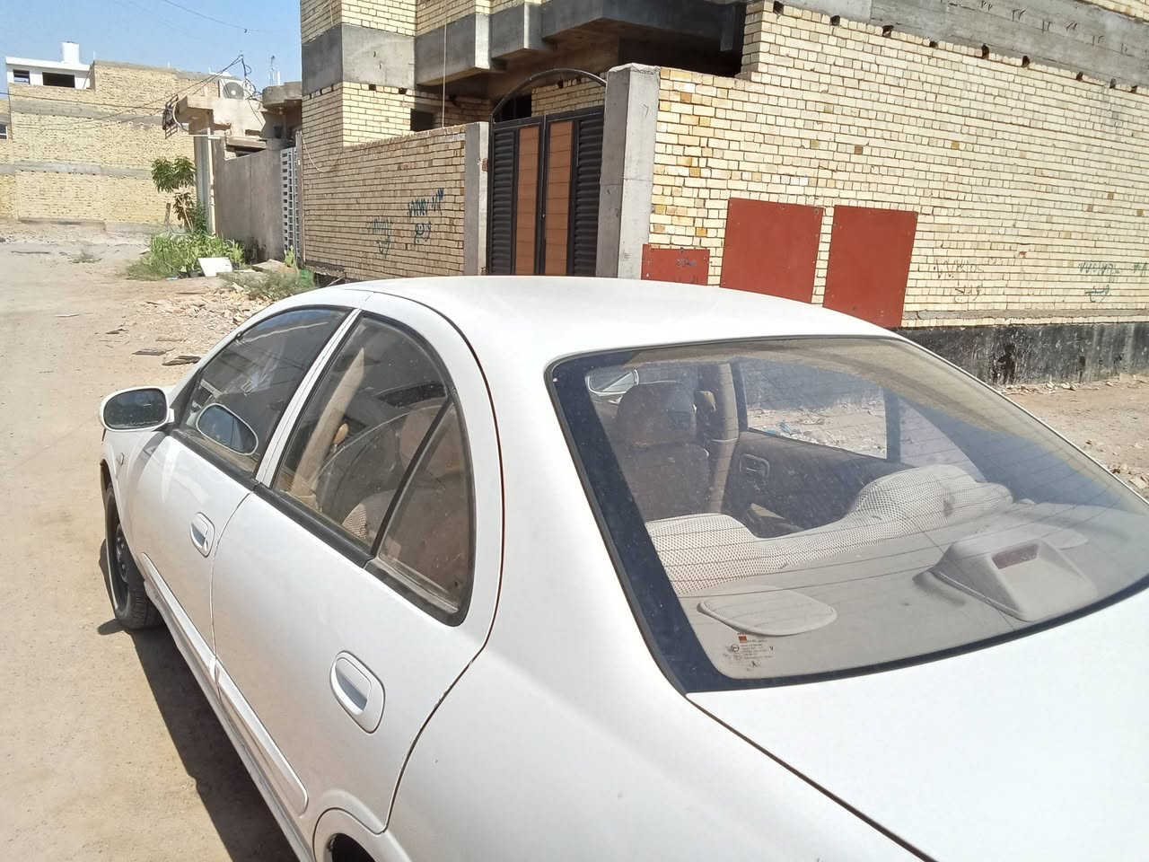 السلام عليكم
نيسان سني كوري 2012
مكفولة كير ومحرك وتبريد باتري جديد تخم تاير مجاول جديد بلكات كله جديد شاشه داخلة هزة قبل 20 يوم 
سنوية بسمي ل2031 مجددة مكانها الخاجية 
للبيع السعر 92 بيها شي قليل رقمها27 تتحول بالكوت مال بيت 
للتواصل ***********
