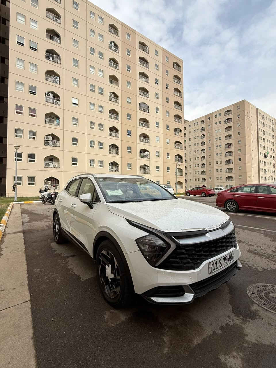 السلام عليكم سبورتج مكفوله من صبغ  بارد سياره كلش جديده ضمان شركه الدولية مديل 2023 السعر قفل 202 ورقه مكان سياره بغداد جديده رقمي ***********
