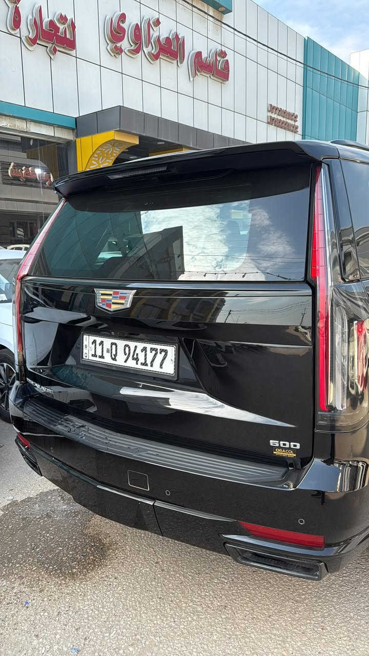 🇺🇲 CADILLAC ESCALADE Black Edition /Espresso🇺🇲
كاديلاك اسكاليد بلاك 

مغلفه ppf

( خليجي وكاله )الموديل: 2024
العداد : 17.000 كم 
حجم المحرك : 6,2 لتر
عدد الاسطوانات : 8 سلندر 
المواصفات  : فول اوبشن           
 مقاعد +مقاعد بقلاوه          

   لون الداخل جوزي

* نظام هيدروليكي ( جكات )
* رادار امامي + مانع تصادم
* دخول ذكي للسياره + تشغيل بصمة + فتح صندوق السياره بحركة الرجل
* المقاعد كهرباء من الجلد الفخم + تدفئة وتبريد
* نظام رؤية محيطيه + كامرة داخليه Bird View
* فتحة السقف بانوراما 
* الإضاءة زينون + LED
* سستم صوت AKG 
وكالة المنصور

السياره رقم بغداد
العنوان :
بابل -طريق حلة نجف  
للاستفسار
***********
***********

