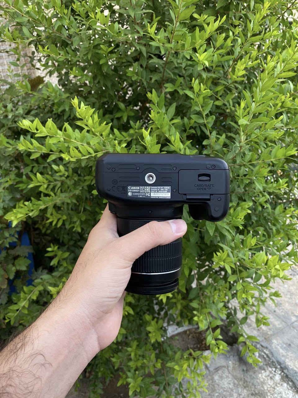 للبيع كامرا كانون 1300D الحديثة wifi نضافة 99%
عدسه 18-55 
شاحنه
بطاريه
 حزام  
السعر 300 الف وبي مجال
مكان بغداد البنوك 
لايوجد توصيل


**إذا كنت صاحب هذا الإعلان وتريد حذفه لأي سبب، رجاءا أرسل رسالة إلى الدعم الفني**