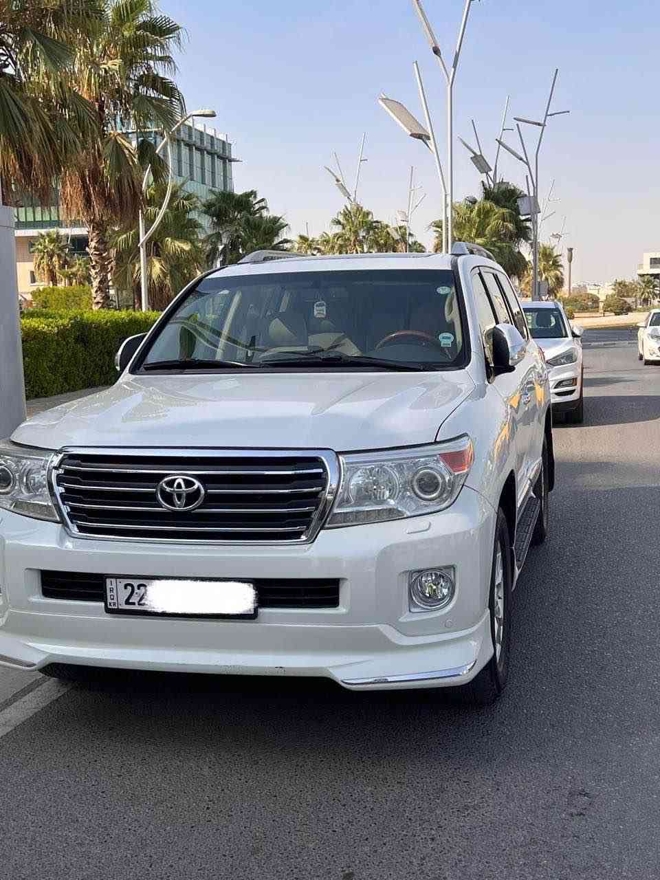 تۆیۆتا لاندكروزر ٢٠١٣  
١٤٥ هەزار کم ڕۆیشتوە سەلاجە و بصمة و حساسی پێش و پشت. کامیرەو شاشە ئایپاد و تحدید سرعە و کوشن جلد و کارەبای سەقف سلاید و ٨ ايرباك  
نرخی ٣٦٩وەرەقە
دو سێ پەڵە ساردی هەیە لای دەرگای سایەق و بستێک پەمپی سەر جاملغی پێشەوەی بەبێ ژورەوە 
گێڕ و مەکینە و هەموًشتێکی بەشەرت
ژمارەی پەیوەندی
*********** أربيل, العراق
