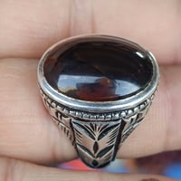 عقيق يماني • صياغة يدوية • ثقيل