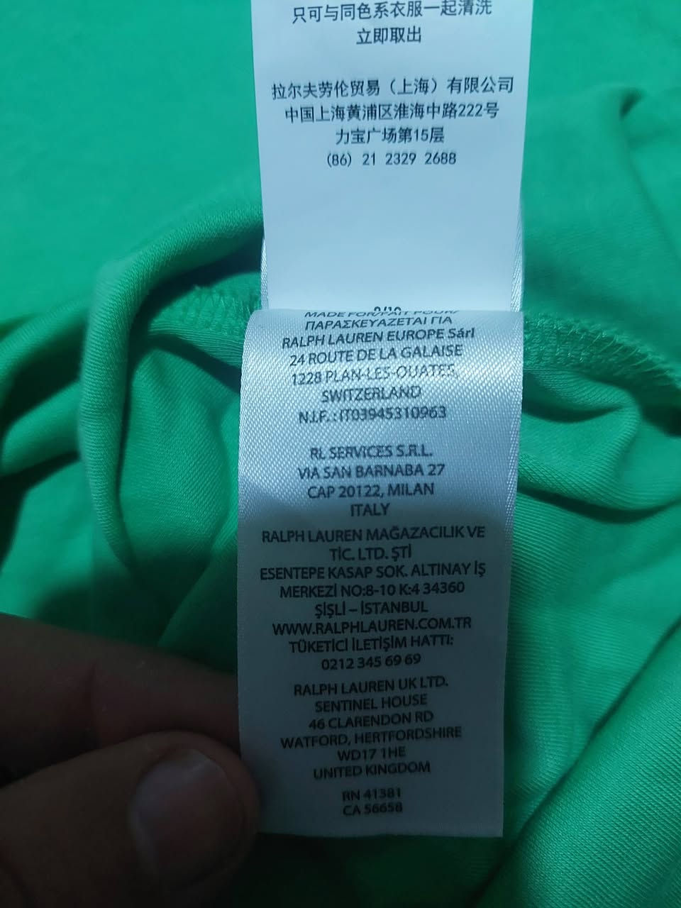 Polo  بولو
قیاس سمول تلبس مدیم
عرض الصدر 53 سم
اورجینال بارکود فیتنامی


**إذا كنت صاحب هذا الإعلان وتريد حذفه لأي سبب، رجاءا أرسل رسالة إلى الدعم الفني**