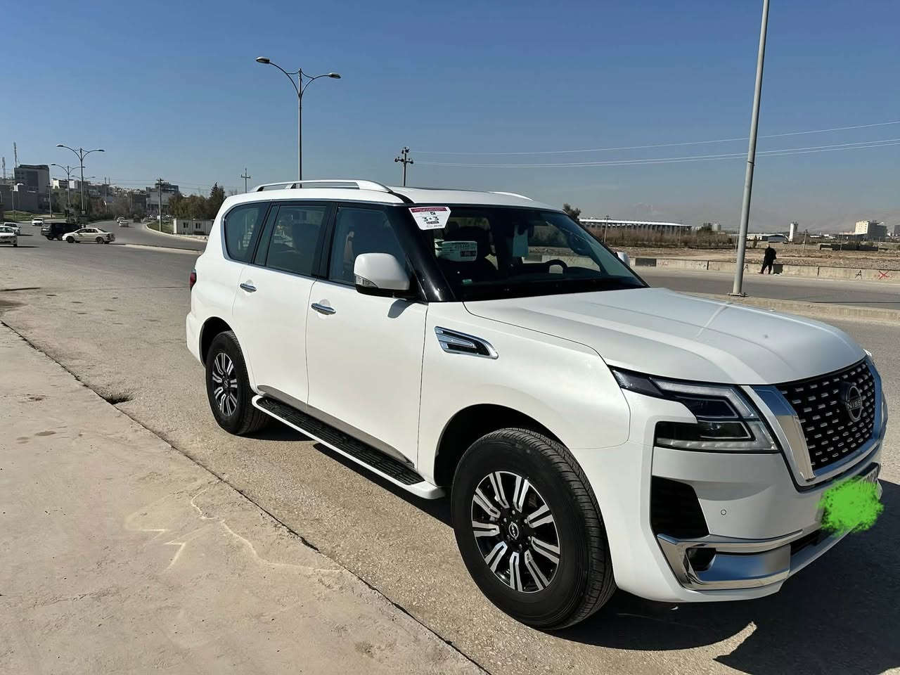 نيسان باترول اس اي بلص موديل ٢٤ ماشية ١٤الف ٣شاشه ضمان شركة السور السعر ٥١٠ $للتواصل ***********
