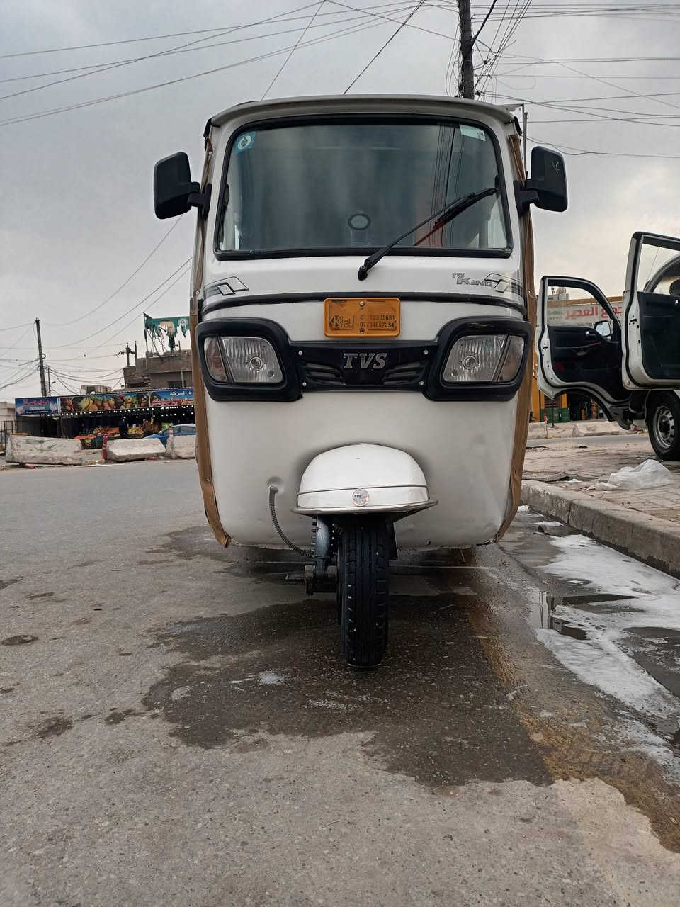 اسلام عليكم تكتك تي في اس 21 مكفوله من ضربه والمعجون مصبوغه عام جماليه بدون لا ضربه والمعجون مكينه جديده مكفوله رقم بغداد هزه كامله تحويل ثاني يوم بسمي مكان الدوره رقمي ***********
