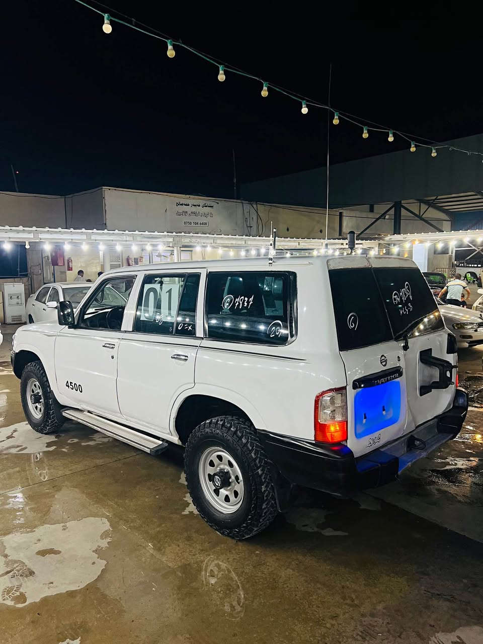 پاتڕۆڵ مۆدێل 2001سیارەکە زۆر جوانو پاکە جامکارە بایە دەسک ئیستیلە نیو سەقەڕە تەقیوی نیە گێڕو مەکینەی بەشەرت خازو بەنزینە  دەبڵ گێڕو کارە هی هەموی بەشەرت داعمو لێدراوی نیە پەڵە پەڵە بۆیاخی هەیە شانو سەقفی بۆیاخ نیە تاقم تایەی تازەیە  بێکێشەیەو ماڵی دۆسە سعر 63گەڵا گۆڕینەوەیش دوکەمم ***********

شوێن سەیسادق حلبجة, السليمانية
