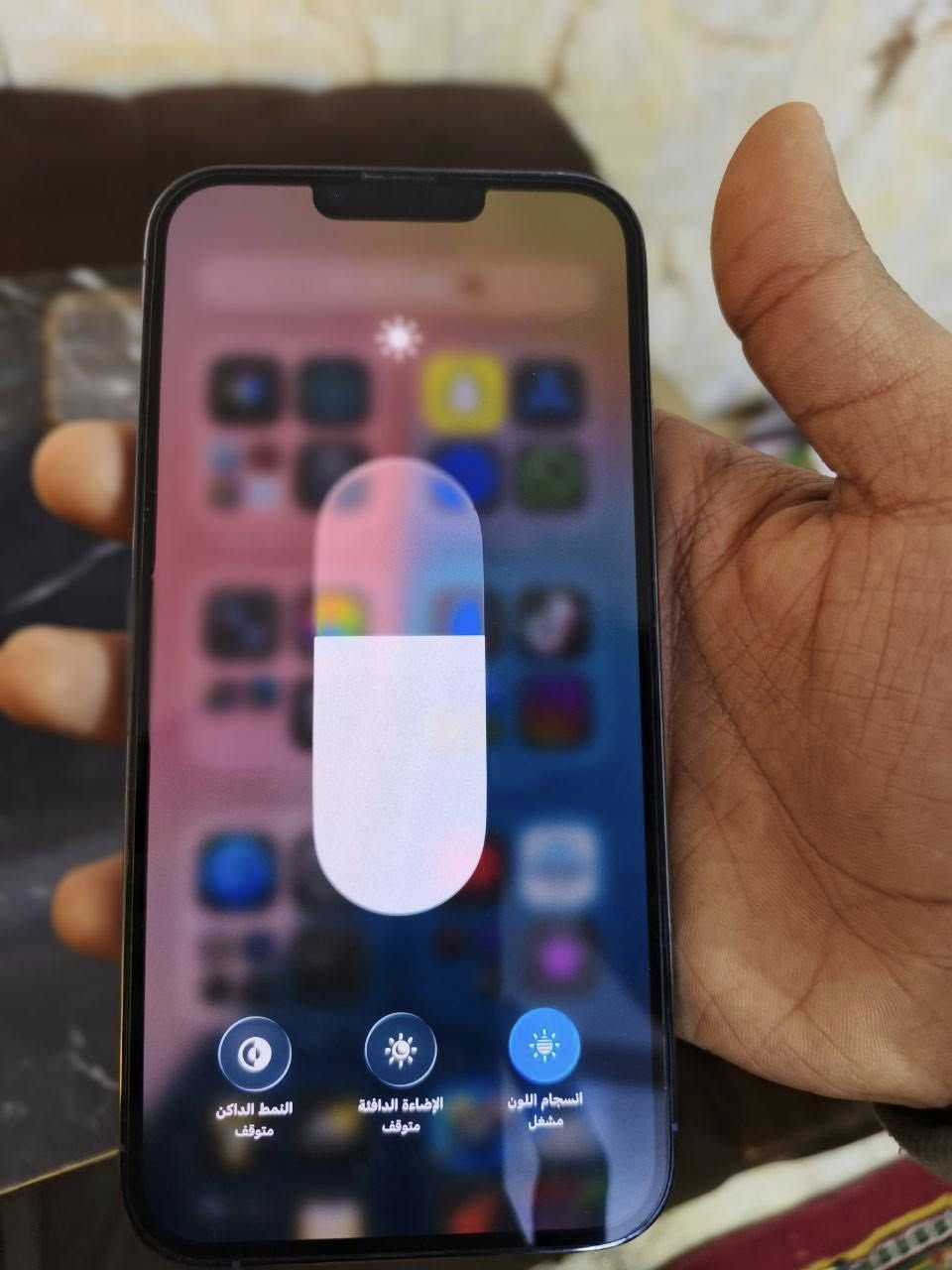 سلام عليكم عمري عندي ايفون 13برو ماكس ذاكرته 256 جهاز حلو ومرتب. بطاريه 89 لا معلايه ولا مبدله ملحقاته عدسات وحافضه وضد لكسر ل اصليه. جهاز مكفول كفاله عامه مامفتوح ولامبدل بي شي وهاي صوره كدامكم.  مال جنايه وعلي تخذه مني تشكرني رقمي *********** متواجد واتساب بغداد حي نصر 💫
