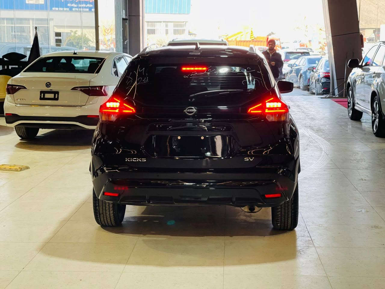 Nissan cicks 2024 sv 
ڕەشی قەتران 2پارچەی بۆیاخ چەمەلەغ و بۆنیت بێ ناوگرتن.  سەیارەکە بێ قەپوقۆپ و تەعدیلە.
ئیرباگ سوکان و شان تەقیوە بیلادی دانراوەتەوە سیستەمە.
هەموو شتێکی بەشەرت یەک گڵۆپی ناوداشبۆردی دانەگیرساوە
رقم شاصی 3N1CP5CV0RL560391
27هەزار ڕۆیشتووە
ژمارەکاتی 3مانگی لەگەڵە.
127گەڵا کەمێک معاملە
شوێن چوارقوڕنە- ڕانیە
***********
*********** رانية, السليمانية
