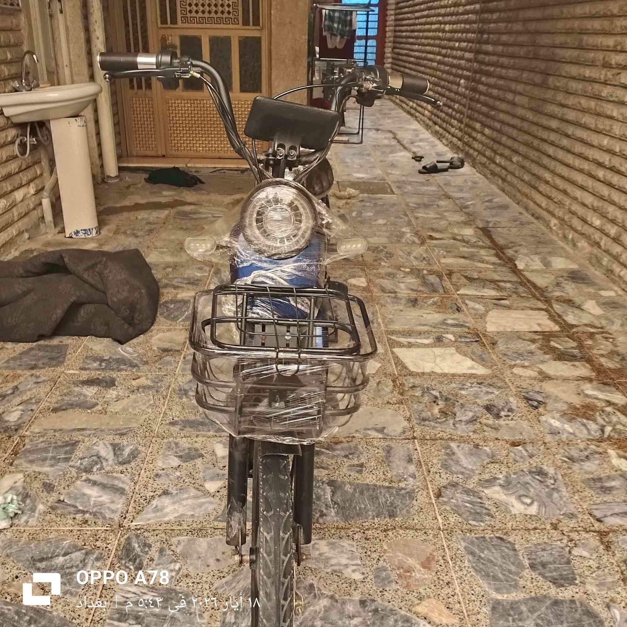 السلام عليكم دراجه شحن للبيع الدراجه صارلي سبوع من شتريتهه دراجه جديده بس الباتري ضعيف السعر 275 و بيهه مجال العنوان حبيبية شارع السچه الرقم ***********
