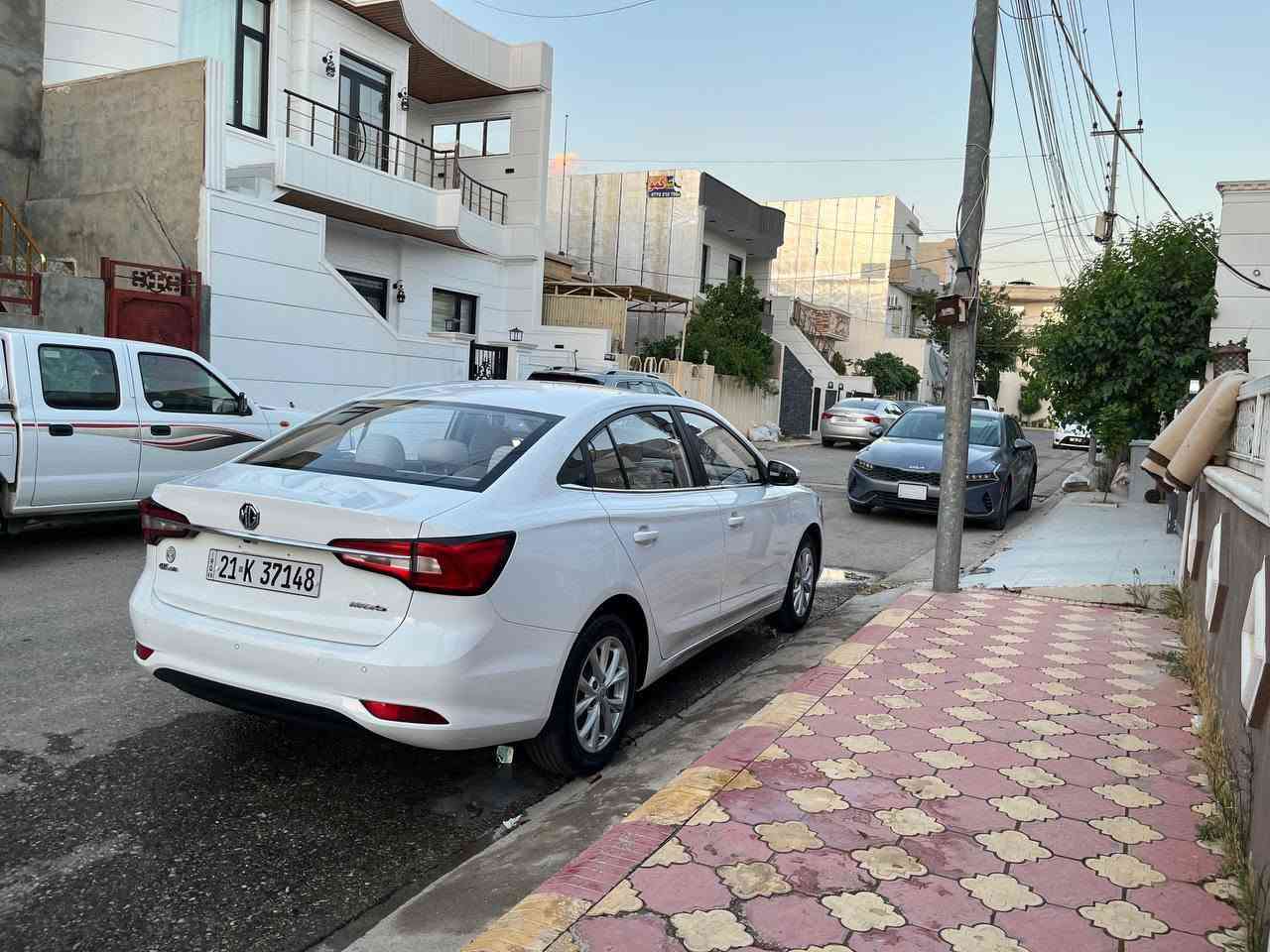 سلام عليكم 
MG 5 
موديل 2023
ماشية 41 الف كيلو 
رقم سليمانية الدولي سنوية جديدة
كلشي بشرط بدون ضربة وصبغ بيها فقط بارد بسيط بالدوسة موضح بالصور 
سعر 106 وبي مجال للشراي 
مكان سيارة سليمانية بأسمي شرط تحويل 
***********
