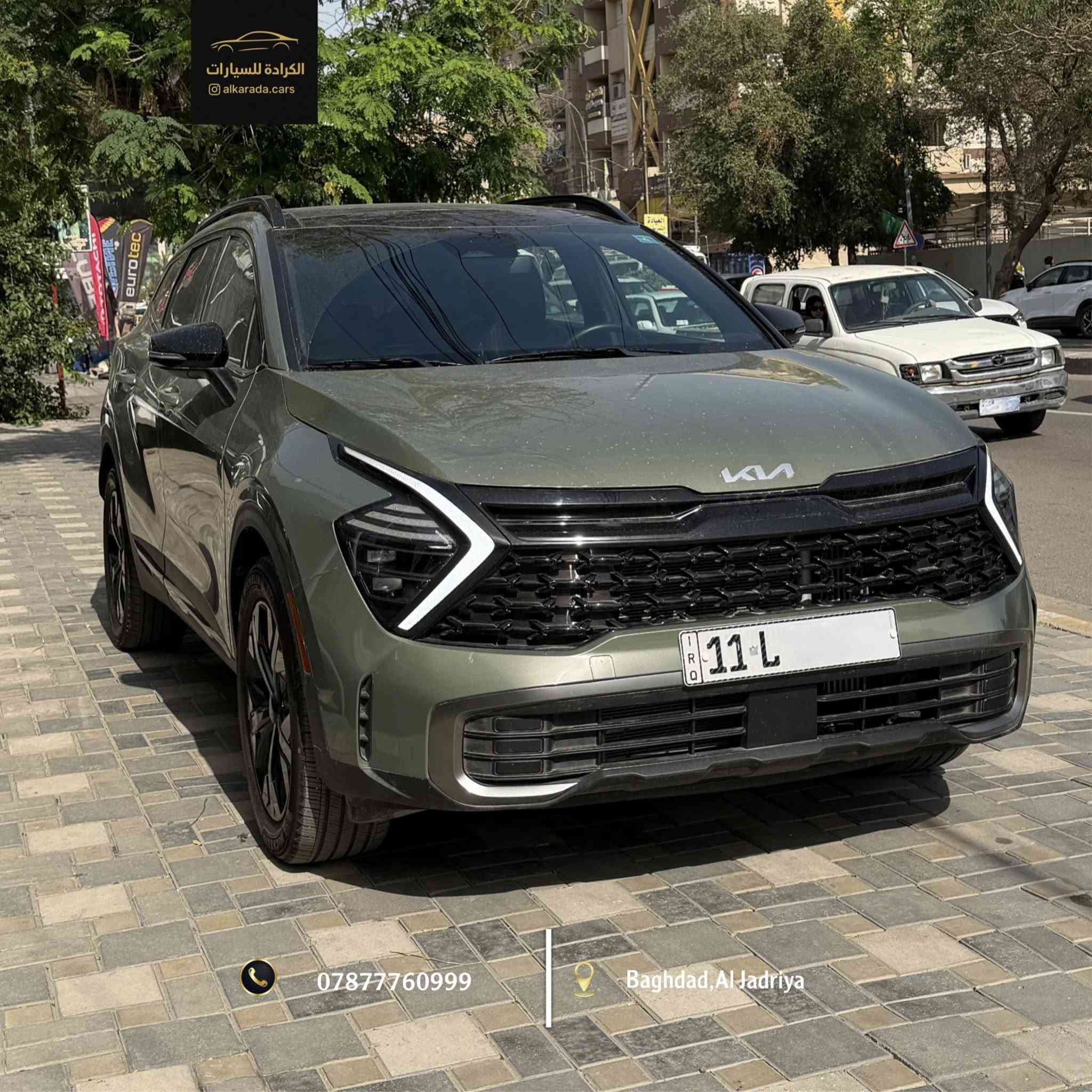_ النوع: [ Kia Sportage X Line  ] 
_ الموديل: [2025]
_ الكيلومتر: [ 13,000 ميل]
_  وارد امريكي ضررها [ جاملخ + بنيد  ] 
KNDPYDDH9S7233805 
_السعر: [ 32,000,000 د.ع / اثنين و ثلاثين مليون ]
_ الموقع: بغداد – الجادرية 
_ للاستفسار: ***********
