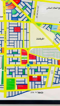 للبيع 422متر ركن على شارع 40توزيعت الصحه على تبليط مباشر القطاع رصيف 6...