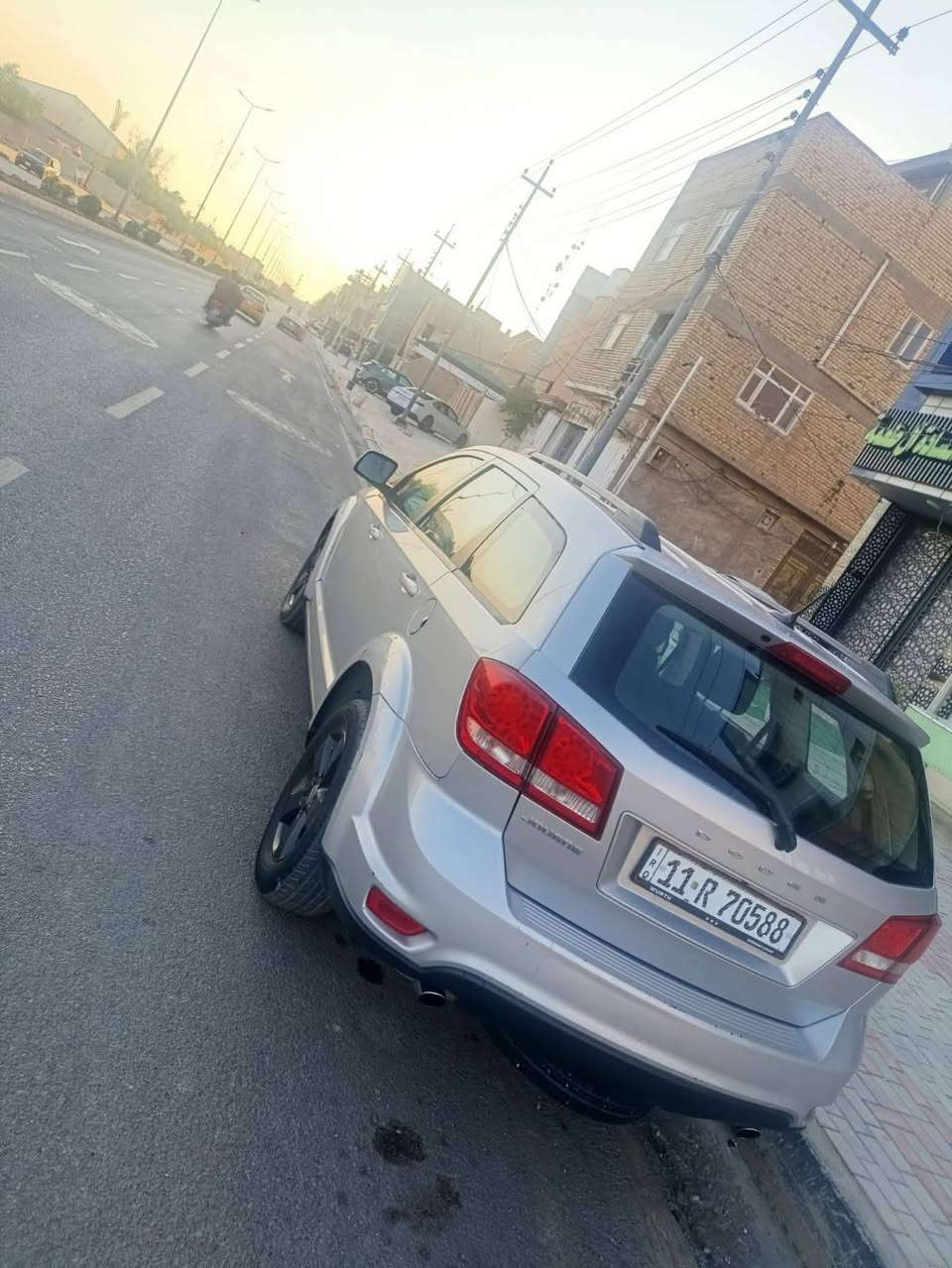 دوج جورني موديل  2011  محرك سته اسلندر 3600 اتلث  قطع تبريد سبعه راكب رقم بغداد انكليزي سياره ابسمي  شاشه كامره تحكم استيرن  بيه قطع صبغ  مكاني كربلاء تواصل عل رقم *********** السعر 99 وبيه مجال
