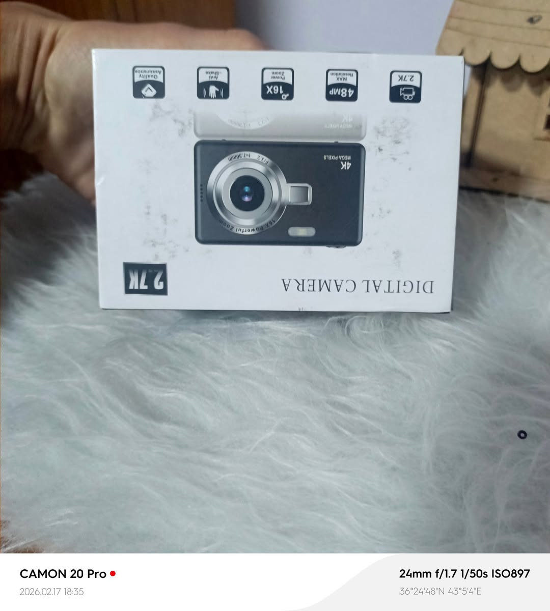 كامرة اصغيرة للبيع


**إذا كنت صاحب هذا الإعلان وتريد حذفه لأي سبب، رجاءا أرسل رسالة إلى الدعم الفني**