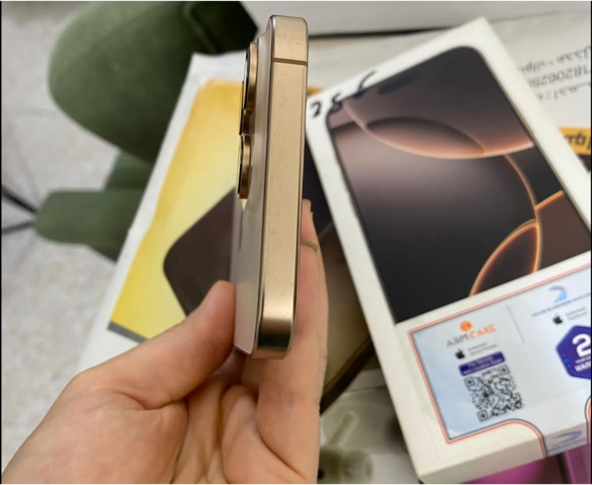 ١٦ برو ماكس ذاكرة ٢٥٦ بطارية ٩٩ جهاز جداً نضيف داخل الضمان كامل ملحقات
سعر مليون و٤٢٥ من بغداد ***********
