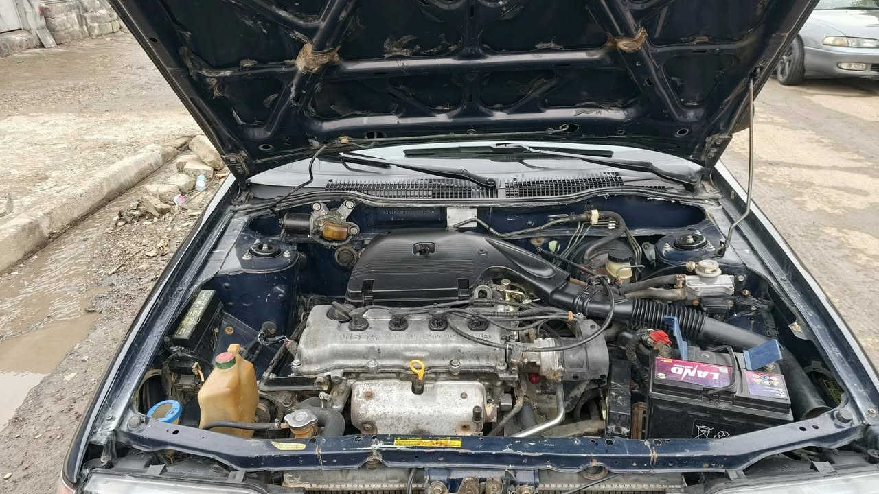 سلام عليكم شباب 
نيسان محرك 16
سياره بيها الحزام صبغ رقم الماني وكابون 
سنويه 28 طخم امامي وخلفي جديد طخم تايات جديد 
ستيرن عادي سياره حيل حلوه كهربائيات كلها شغله كير نضيف والمكينه بيها اثر نفخ وشرط التحويل سياره لا دعم وضربه 
شراي تعال مباشر السعر 30وبيها مجال قليل
***********
***********
