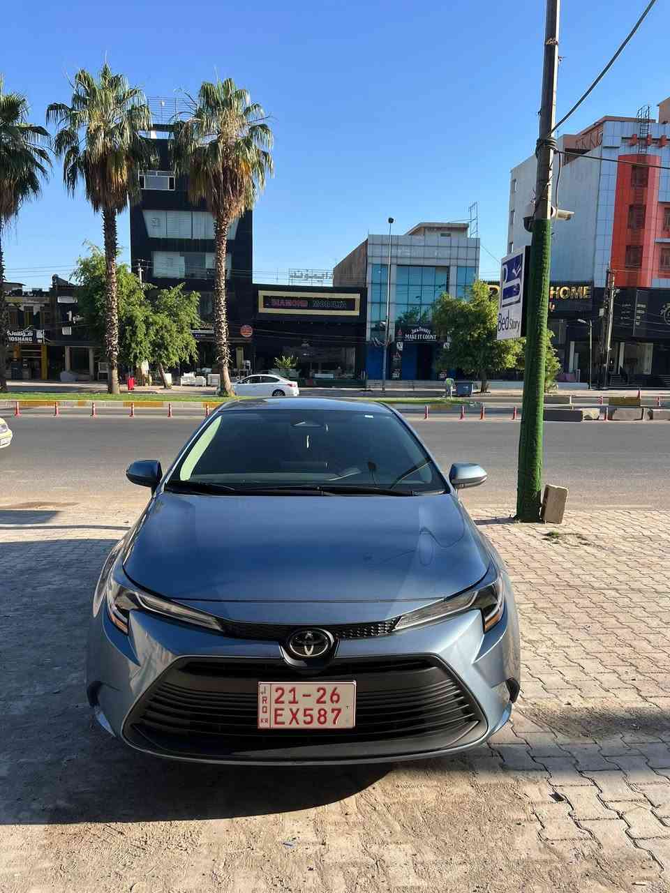 Toyota corolla 2024 LE
للبيع و مراوس (فروشتن و گورينةوة)
مواصفات LE
شاشة كبيرة
بريك بصمة
تبريد لمس 
رادار امامي و خلفي و خط شارع 
لايت ليد و زينون بلادي
دبل سويج بلادي 
فول ماعدا فتحة
قبغ جنطة صبغ راس جاملغ خلفي pdr
بدون دواخل 
بدون ارباك كل ارباكات شريكة١٠٠٪؜✅
بجم خلف كبس شواصي لغد شرط مابي شيء 
ماشيء ١٧ الف 
مكان سيارة
اربيل-هفالان قريب عن ماجي مول 
سعر سيارة
١٤٩$ بي مجال للشراي 
*********** واتس 
***********
