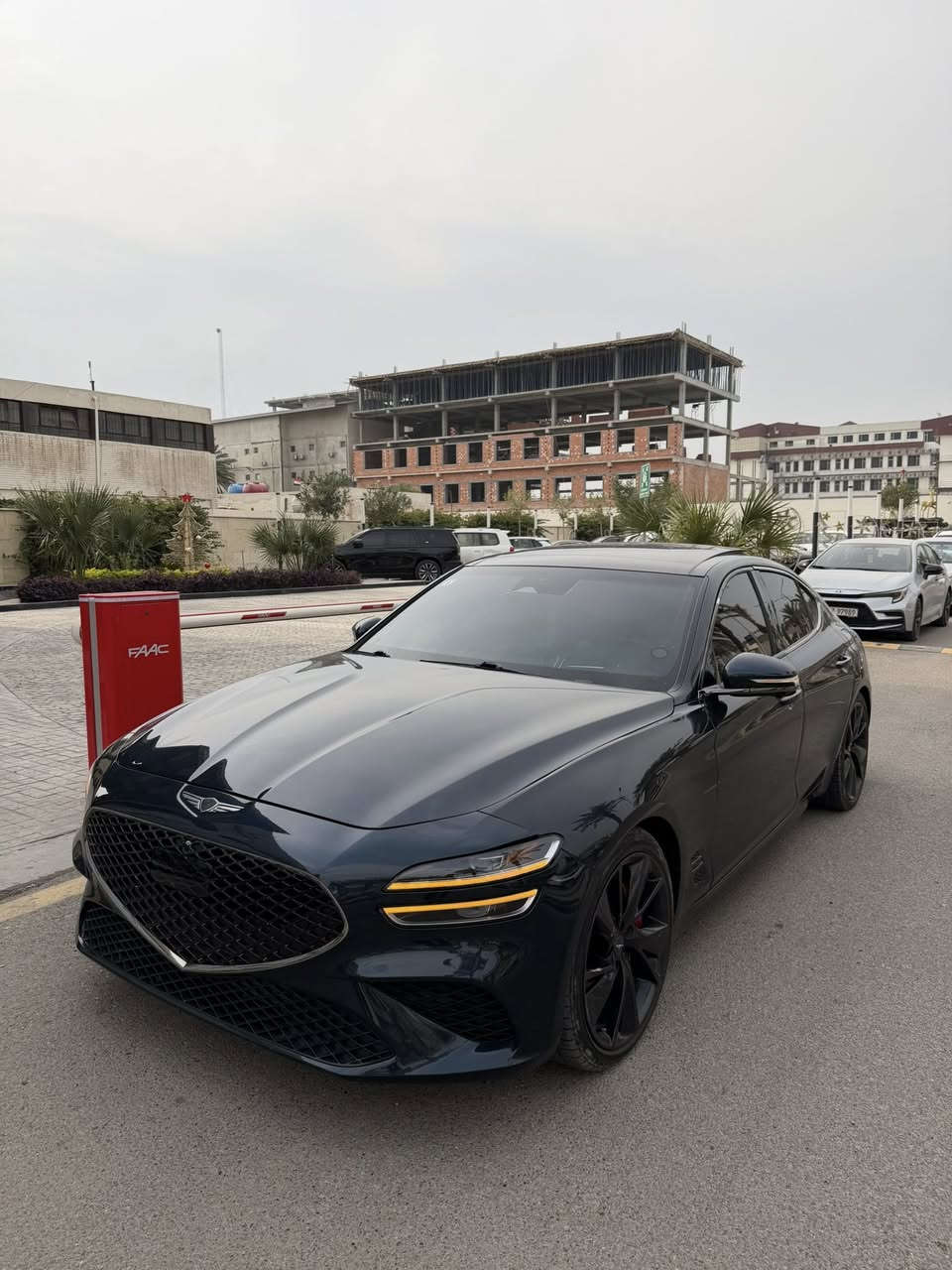 سلام عليكم 
G70 2023 
6 سلندر 3300 توين تيربو 🚀
دفع خلفي فقط المرغوب 🩵
بنوراما 
داتا شو 
كامرات 360 
حساس 360 
جنطه شفط 
دسكات برمبو احمر بلاد
رادار امامي خلفي قيادة ذاتية 100‎%‎
كشن سائق والاستيرن هزاز مع الرادار للتحذير
كشن تدفئه تبريد هيتر ستيرن 
بصمه تشغيل عن بعد ودخول 
مري اضائه مع ترحيب جينيسزز عند الاقتراب
كشنات بقلاوه مطرز احمر مع حزام امان احمر 
قمارة شاموا سستم صوت 100‎%‎ 🔊
سياره فول الفول برستيج 
ماشية 27 الف 
عليه سيرفز كامل دون اي نقص تخم تاير جديد 
حادث ابواب وجاملغ صفحه السائق 
ايرباك كشن برده فقط باقي سليم 
دخول جديد بدون ارقام 
السعر 217 🔒
***********📞
