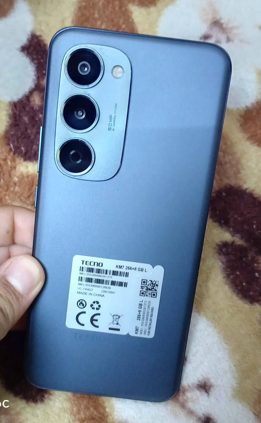 TECNO SPARK 40 Pro+
للبيع 

مستخدم شي قليل 

نضافه فول
شحن عكسي5واط وشحن لاسلكي30واط 
السعر 270 بي مجال قليل

تواصل

***********
