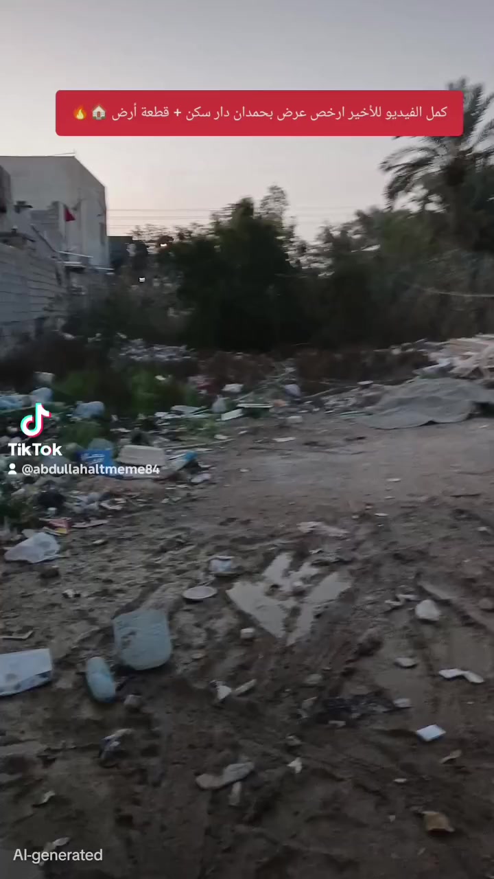 السلام عليكم ورحمة الله وبركاته قطعة أرض بمساحة 175 متر + دار سكن بمساحة 300 متر قاطين يتكون غرفة منام عدد4+ مطبخ عدد2+ديوان وصالة وصحيات خارجية وداخلية وقف سني أصولي مسجل ببو الخصيب قرب بريد حمدان وقريب للمستوصف مال حمدان السعر 150 مليون
تفاصيل أكثر *********** #عقارات
