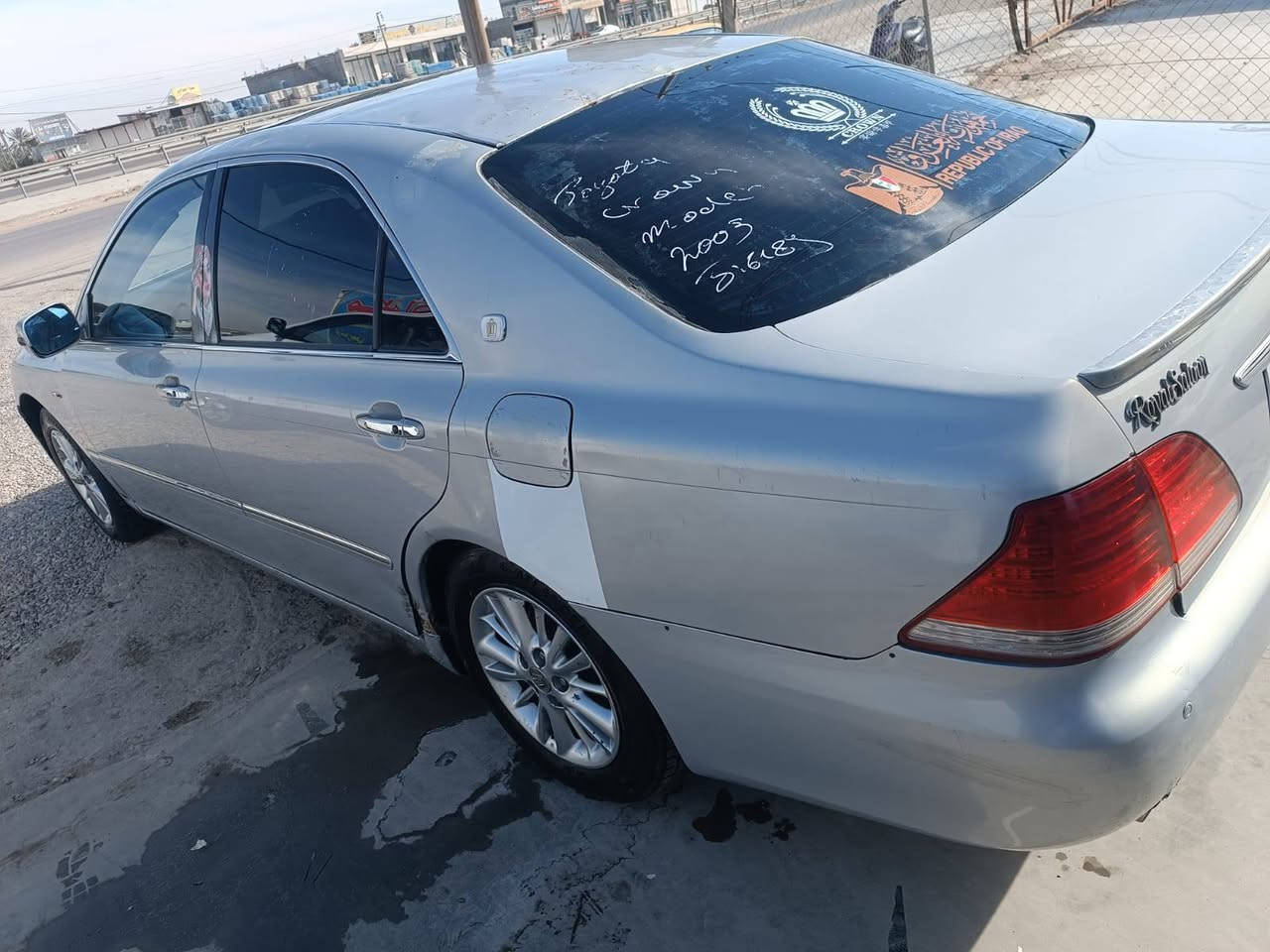 سلام عليكم شاهينه متومه رقم وسنويه سليمانه طبق الاصل 2007بصمه 
سياره فتحه تنته 3دكم وبرده تبريد تدفئ شغال لايت زنون 
كصه قماره فقط السعر 38 متواجد رقم فقط ***********
مكان السياره البصره قضاء القرنه
