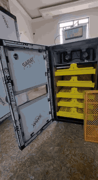 متاح فقاسه فل اوتوماتيك نظام تركي🛑 سعتها 275‪ بيضه ضمان التفقيس سعرها ...