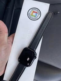 ساعة ابل واتش سريس جيل 10 بلاك حجم 46 mm بطارية 98 نظافه 95‎%‎ موجود ش...