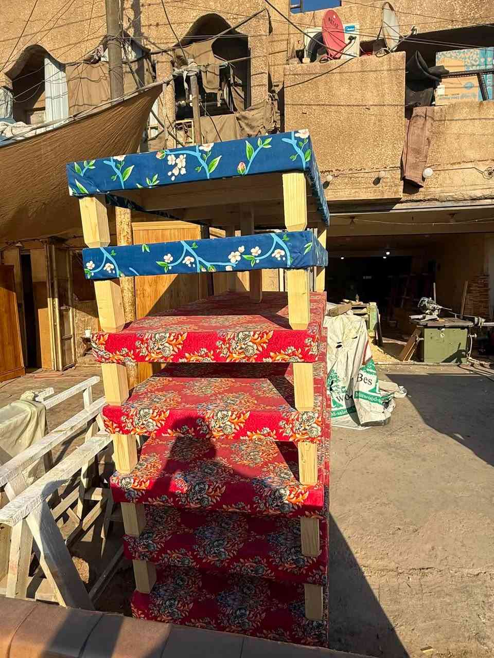كل ماهو جديد لدى معمل الصادق  يتوفر مختلف انواع  احجام
خدمة توصيل بغداد وكافة المحافضات 
*********** مراسله عبر الواتس

المكان: بغداد شارع اعلام شارع قطر الندى

سرير قياس نفر  السعر 45 الف. 
سرير قياس نفرين السعر 70 الف
