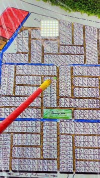 🌸🌸🌸🌸🌸🌸🌸🌸  مساحة الأرض #١٠٠متر_ركن_مربعة (١٠*١٠) تباع كاملة أو #٥٠متر ك...