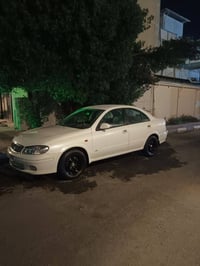 للبيع نيسان سني موديل 2001 استيراد خاص اربعه جام كهرباء ماسحة خلفيه بل...