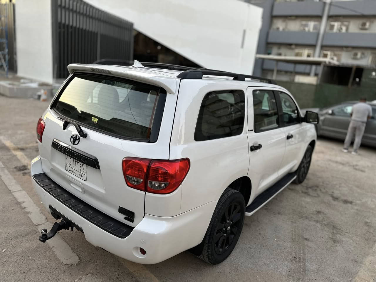 السلام عليكم
للبيع سيارة تيوتا سيكويا 2014 بلاتينيوم
المحرك 5700 V8
زوج تاير جديد باتري جديد
السياره وارد أمريكي للبيع او لمراوس حسب القناعة السعر210 وبيهة مجال للتواصل خاص او رقمي *********** 
***********
السيارة معمرة للأخير بمركز تان باشراف احمد البياتي السيارة كاملة من كلشي

