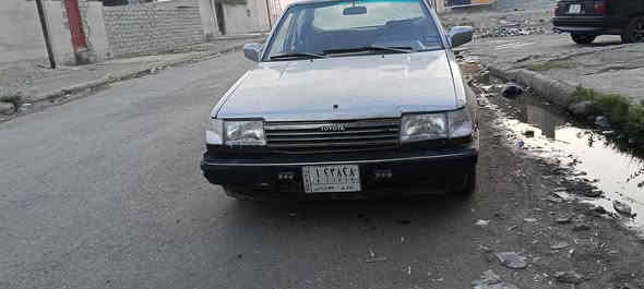 السلام عليكم سياره كرونا تويوتا للبيع موديلها 84 سعرها 28  ورقه  سنويه 27 محرك بدايه صرف  وبيها مجال  ***********
