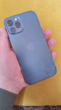 آيفون ١٢ برو ماكس • باك مكسور • بطارية ٧٣