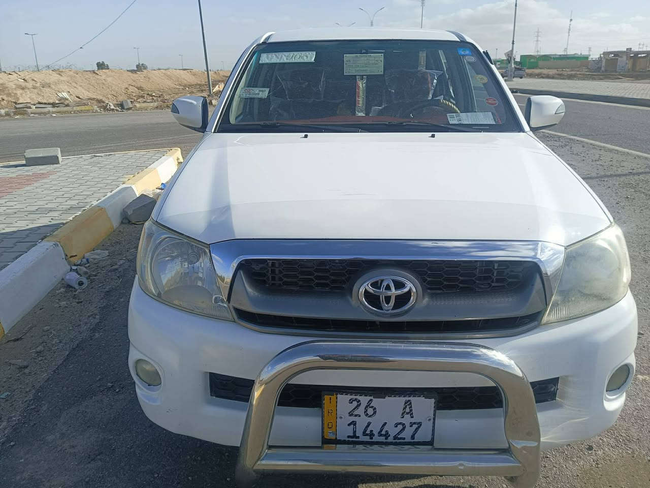 السلام عليكم 
للبيع هايلوكس 2010 
كلين بدون ضرر 
رقم صلاح الدين شرط التحويل 
كير محرك شرط 
صدر امامي خلفي شرط 
السونار مرفق ويا  المنشور 
السعر 180 وبيها مجال بسيط 
***********
